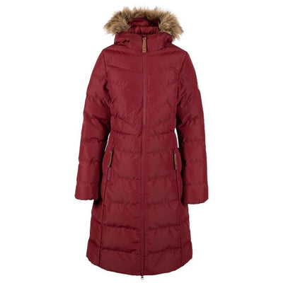 Trespass Audrey Long Hooded Womens Ladies Waterproof Parka Coat Padded Jacket